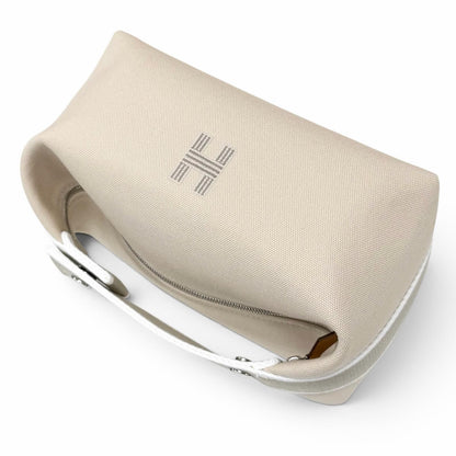 Hermes Bride-a-Brac PM Cotton 100% Natural Bath Pouch — view 8