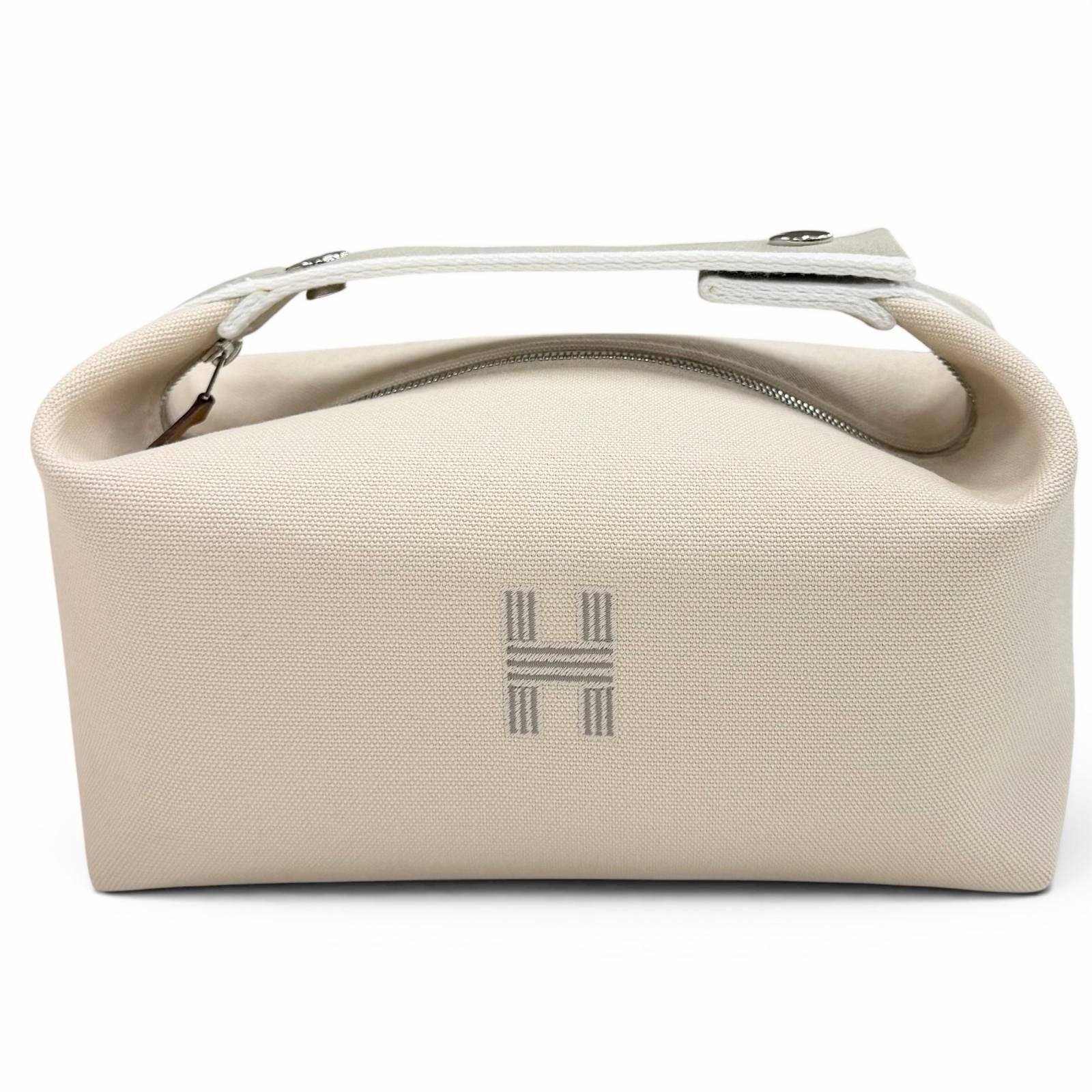 Hermes Bride-a-Brac PM Cotton 100% Natural Bath Pouch