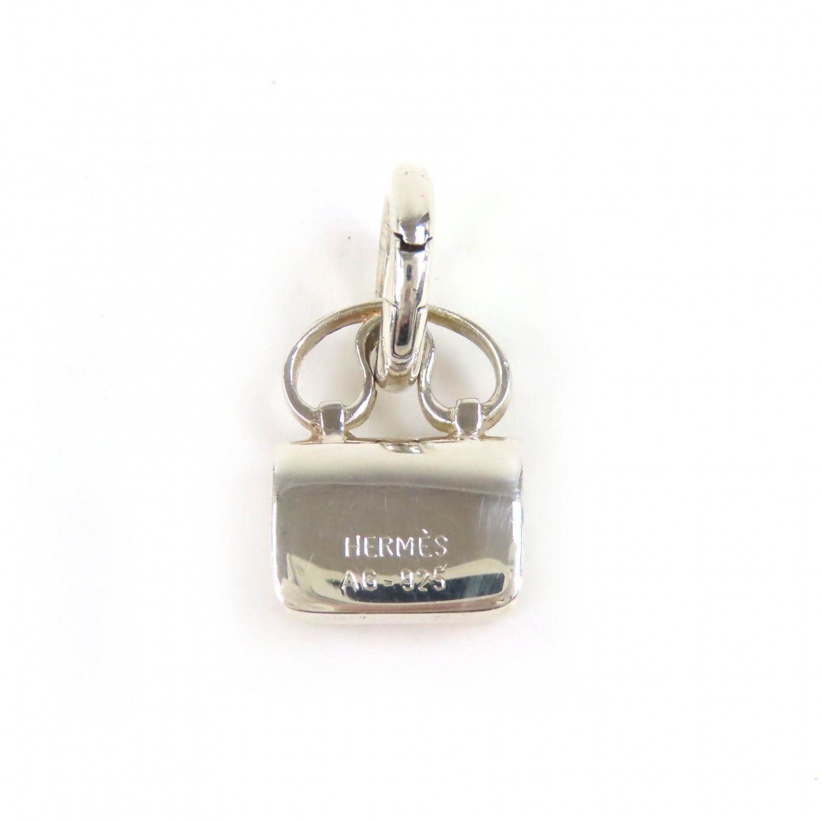 Hermes Amulet Constance Bag Motif Pendant Top Silver Recommended — view 2