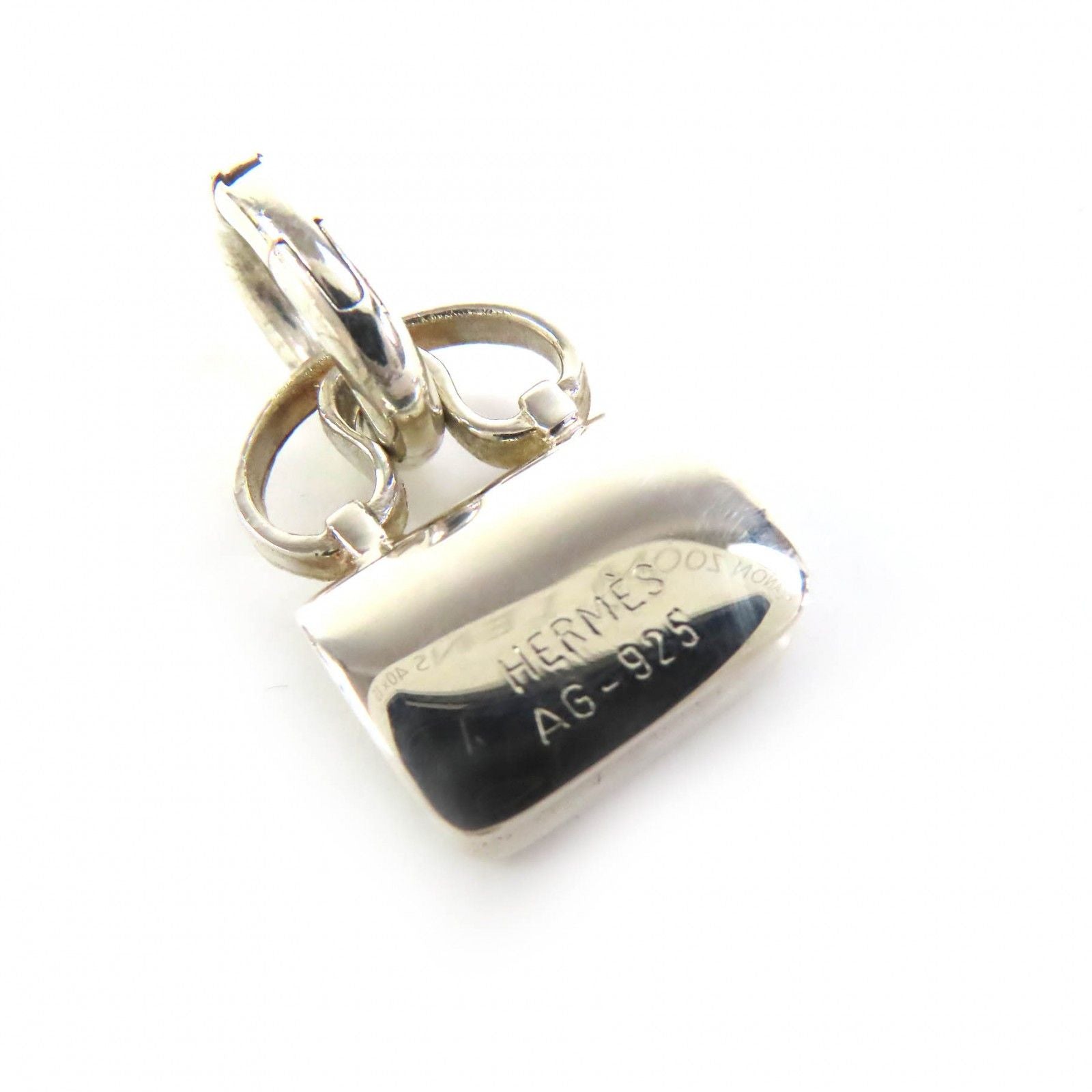 Hermes Amulet Constance Bag Motif Pendant Top Silver Recommended — view 5