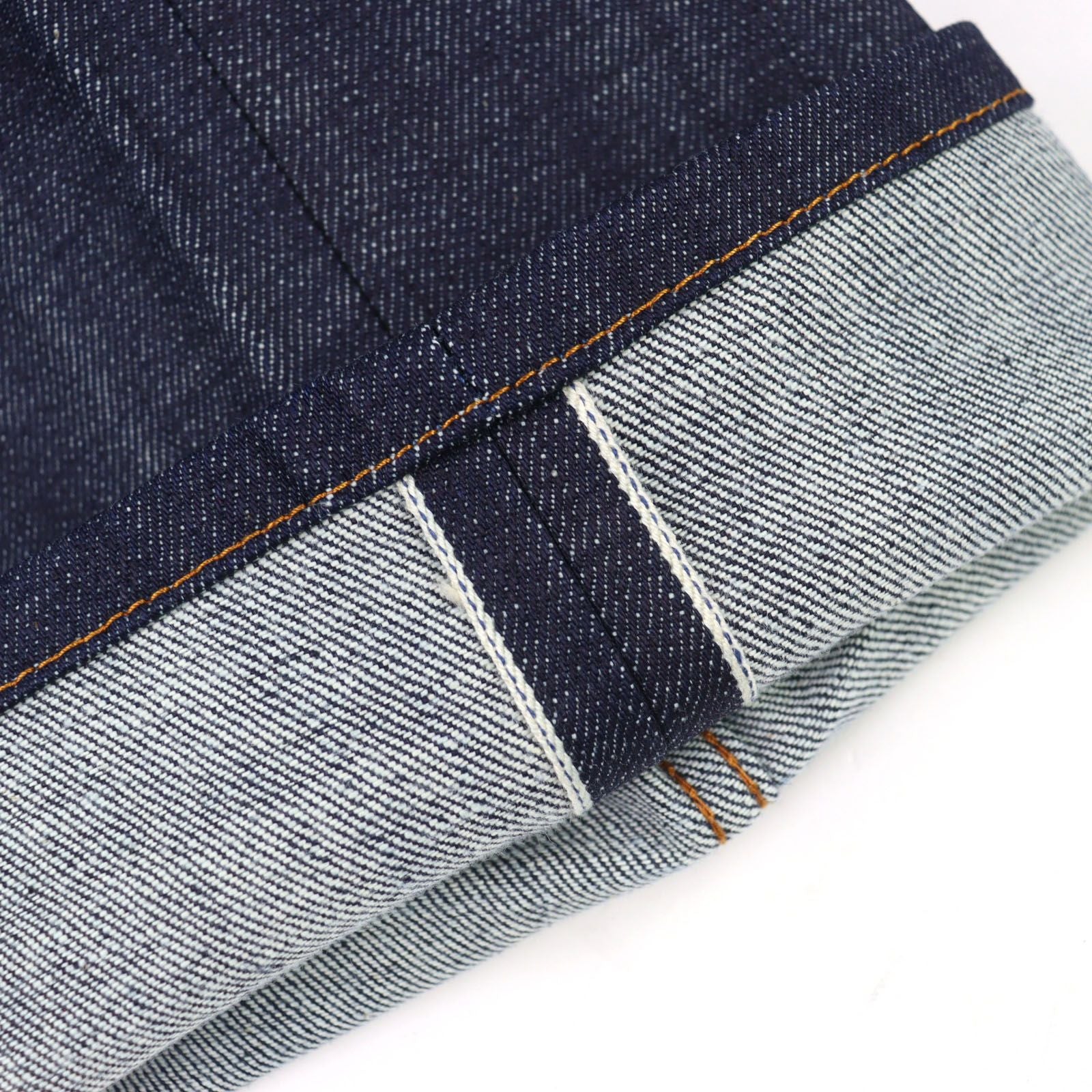 Prada Logo Leather Patch Cinch Back Denim Pants Indigo Blue 29 — view 9