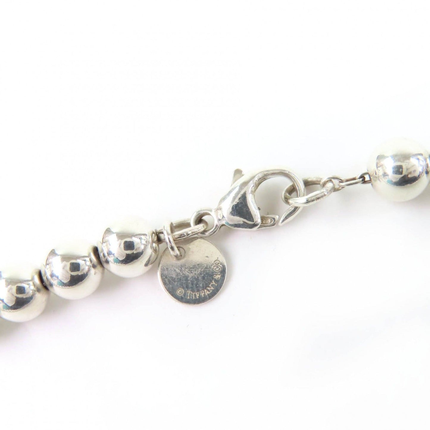 Tiffany & Co Graduated Ball Necklace 925 Silver — view 5