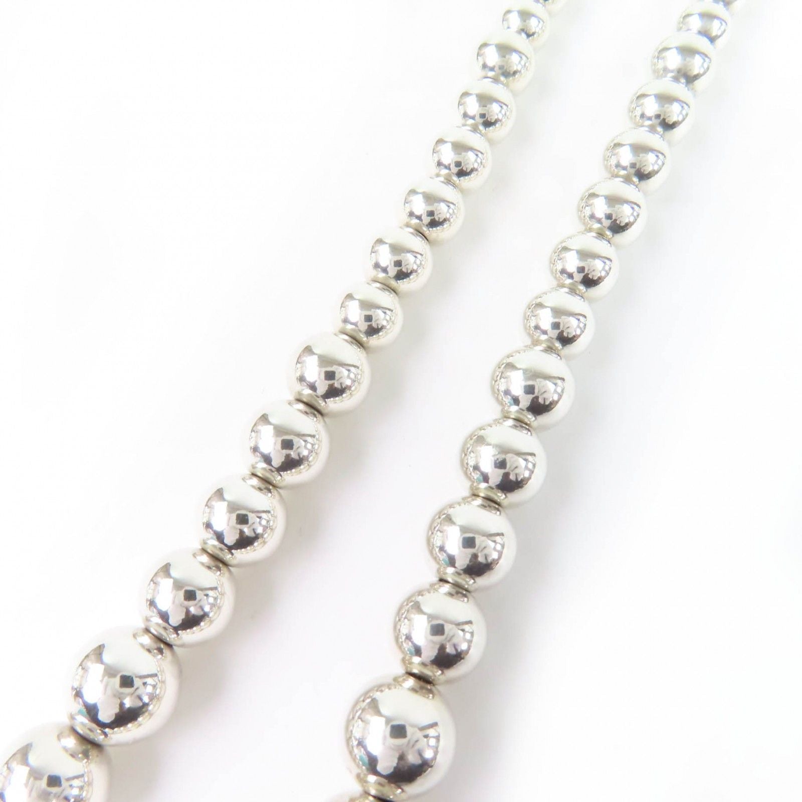 Tiffany & Co Graduated Ball Necklace 925 Silver — view 4