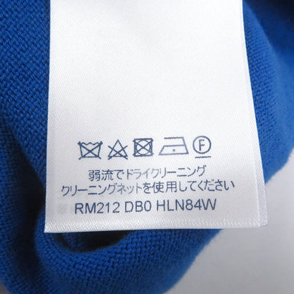 Louis Vuitton Cotton Silk Everyday Inside Out Short Sleeve Knit Blue Sweater — view 9