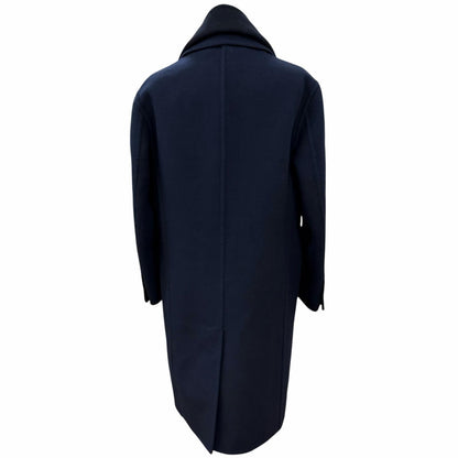 Louis Vuitton Monogram Giant Hooded Scarf Wool Chesterfield Coat — view 4