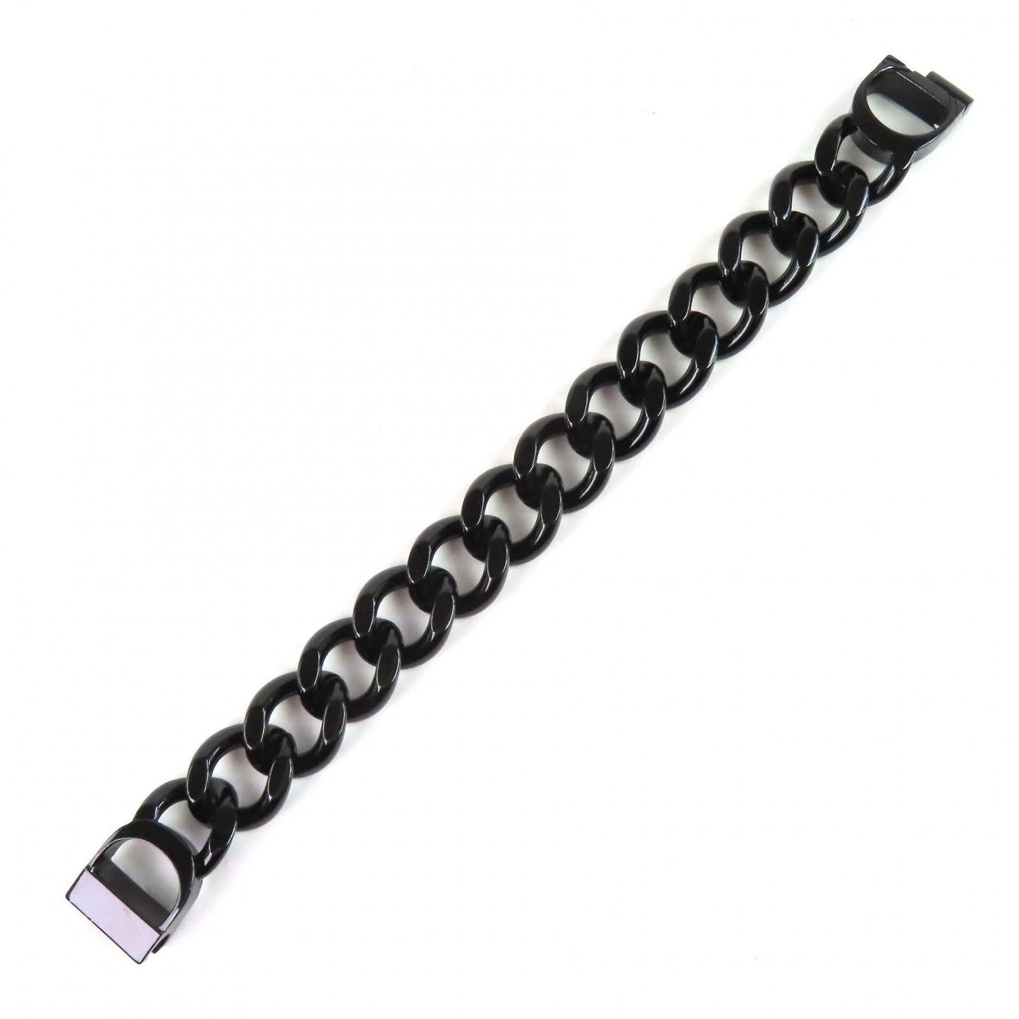 Dior CD Icon Chain Link Bracelet Black Recommended — view 2