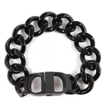 Dior CD Icon Chain Link Bracelet Black Recommended