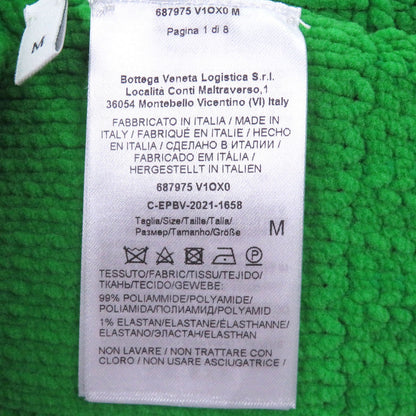 Bottega Veneta Logo Molle Crew Neck Long Sleeve Knit Sweater Green — view 5