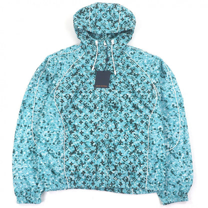 Louis Vuitton Monogram Printed Windbreaker Jacket Blue 48