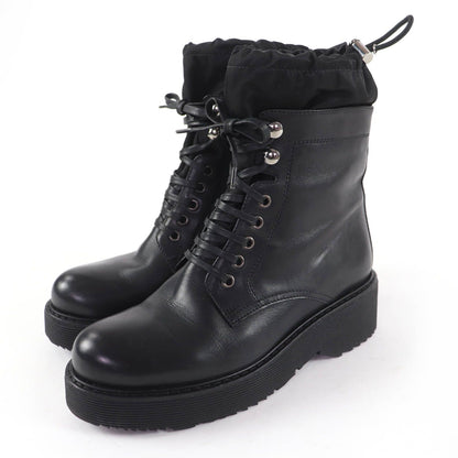 Prada Lace Up Boot