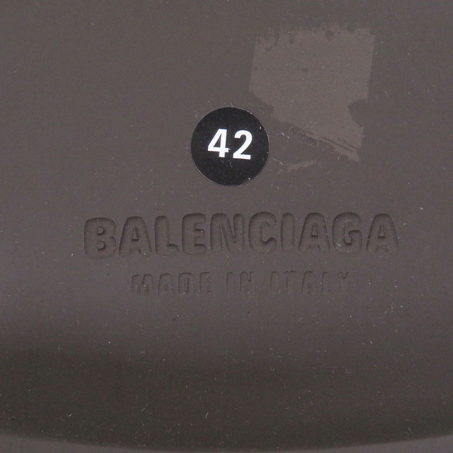 Balenciaga Steroid Derby Lace Up Shoes Brown — view 9