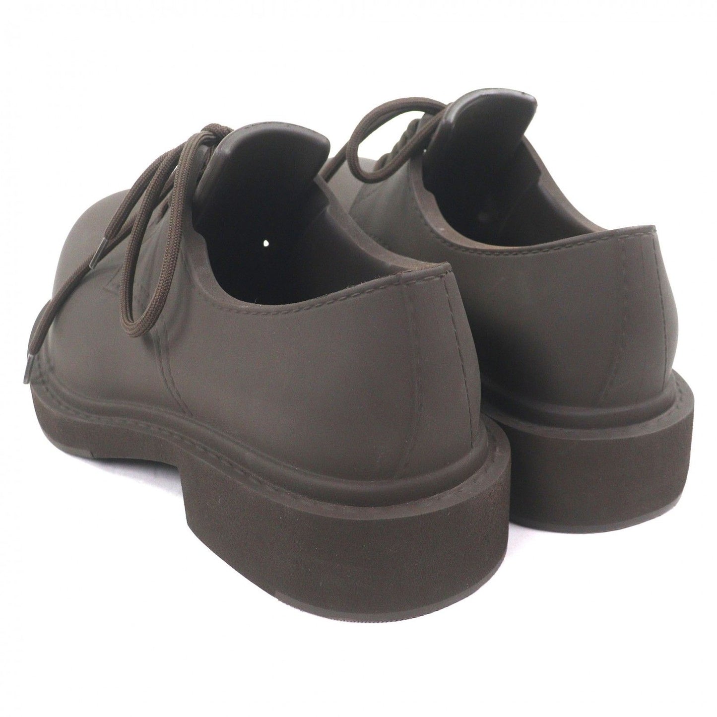 Balenciaga Steroid Derby Lace Up Shoes Brown — view 6