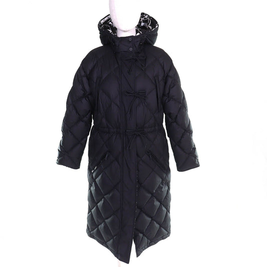 Hermes la Promenade du Matin Morning Walk Reversible Down Jacket Coat Black