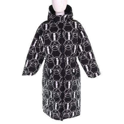 Hermes la Promenade du Matin Morning Walk Reversible Down Jacket Coat Black — view 2