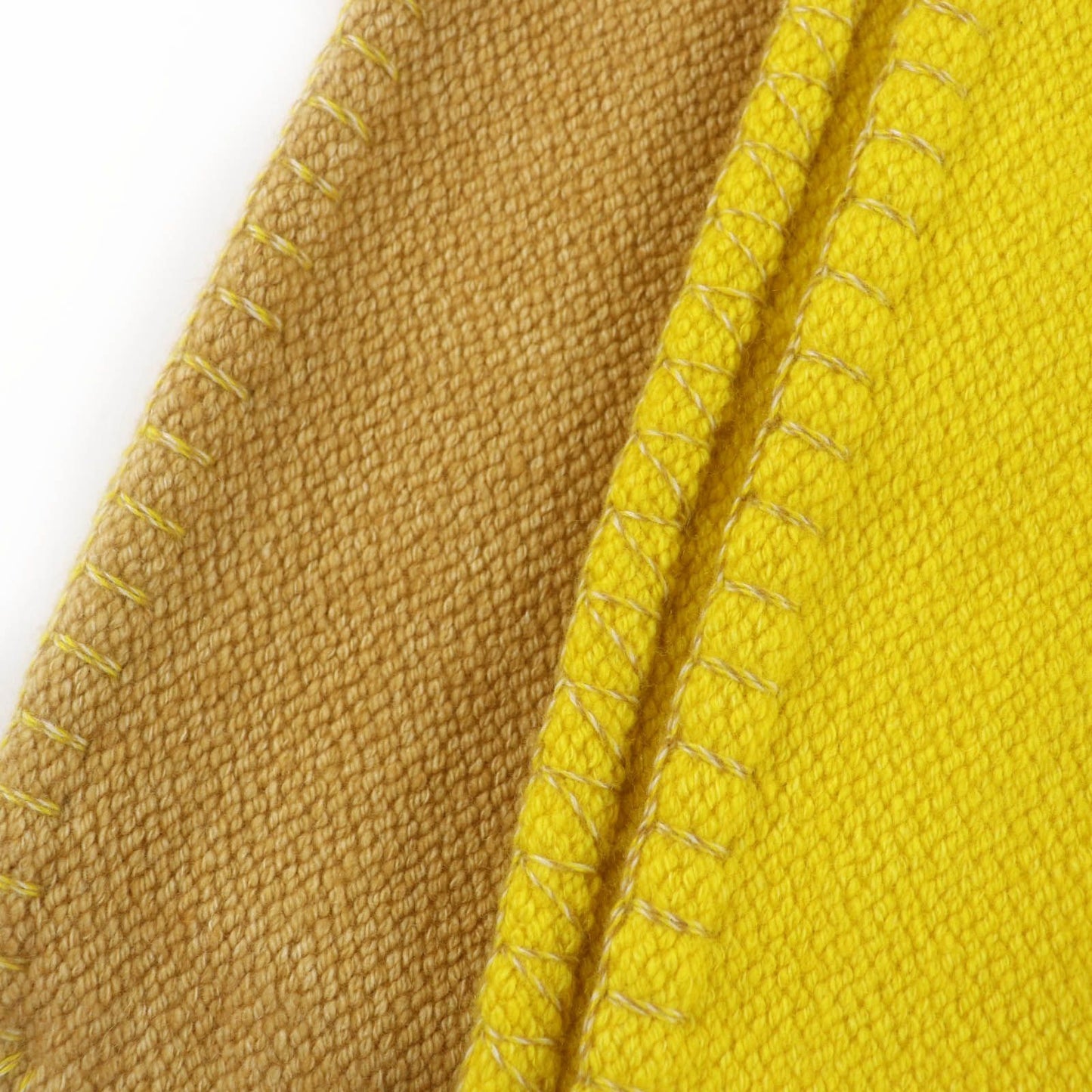 Hermes Daisangle Cashmere Citron Paille Logo 150 200 cm Large Scarf — view 5