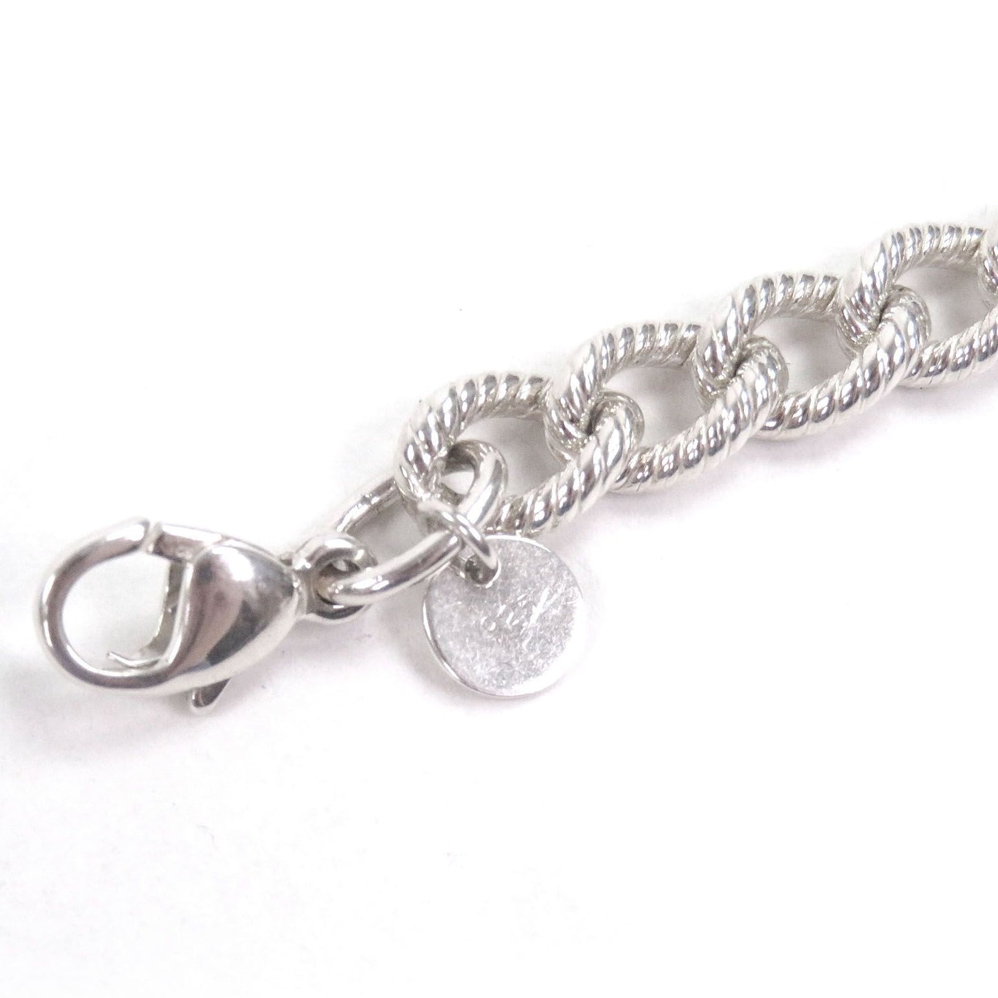 Tiffany & Co Twist Rope Chain Bracelet Silver — view 5