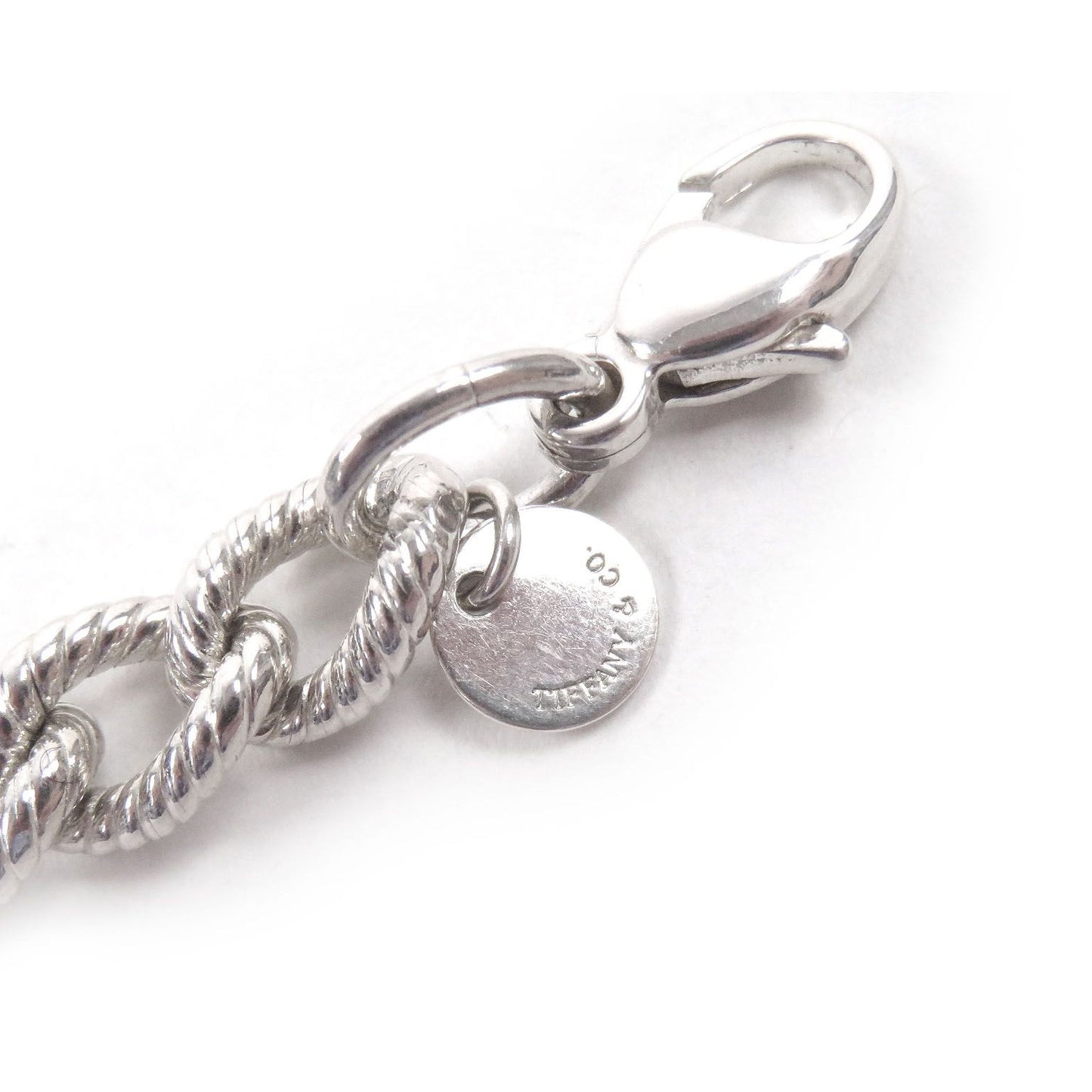 Tiffany & Co Twist Rope Chain Bracelet Silver — view 4
