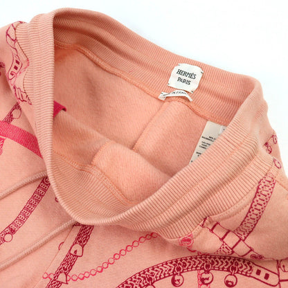 Hermes Tresor de Medor Cotton Camel Fleece Sweatshirt Pants Pink 34 — view 5