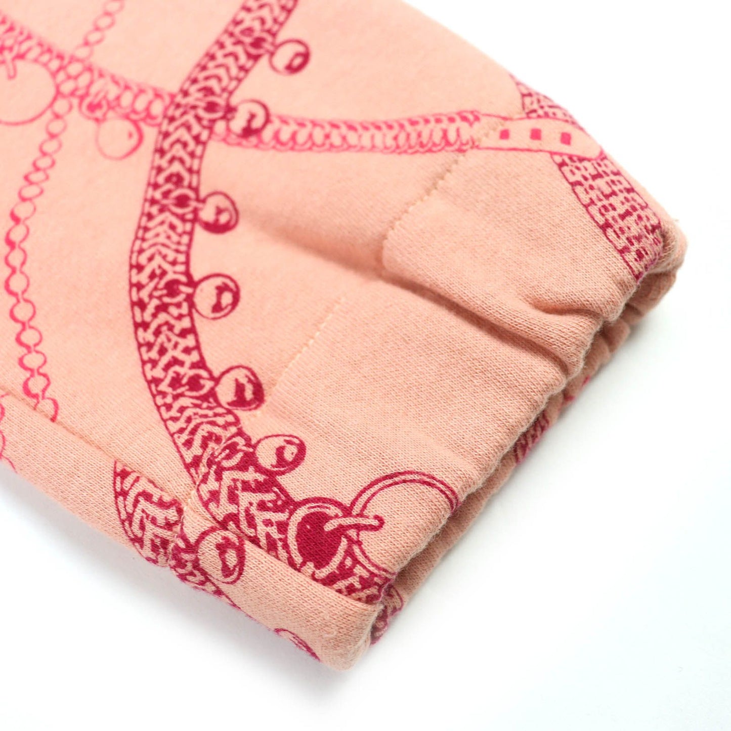 Hermes Tresor de Medor Cotton Camel Fleece Sweatshirt Pants Pink 34 — view 6