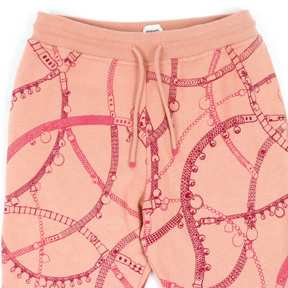 Hermes Tresor de Medor Cotton Camel Fleece Sweatshirt Pants Pink 34 — view 3