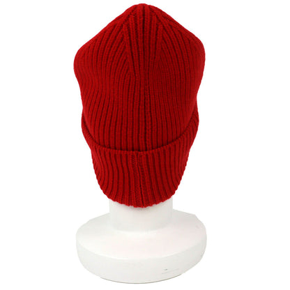 Louis Vuitton Bonnet LV Ahead Cashmere Logo Beanie Knit Cap Red Hat — view 4