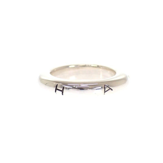 Chanel Logo Ring 925 Sterling Silver Vintage