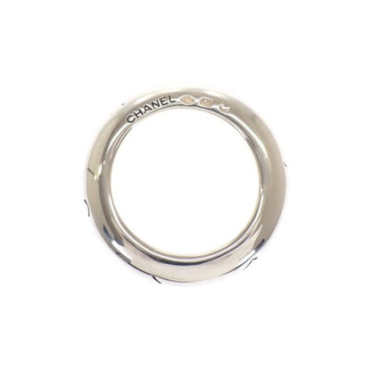 Chanel Logo Ring 925 Sterling Silver Vintage — view 6