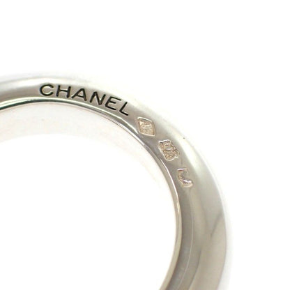 Chanel Logo Ring 925 Sterling Silver Vintage — view 7