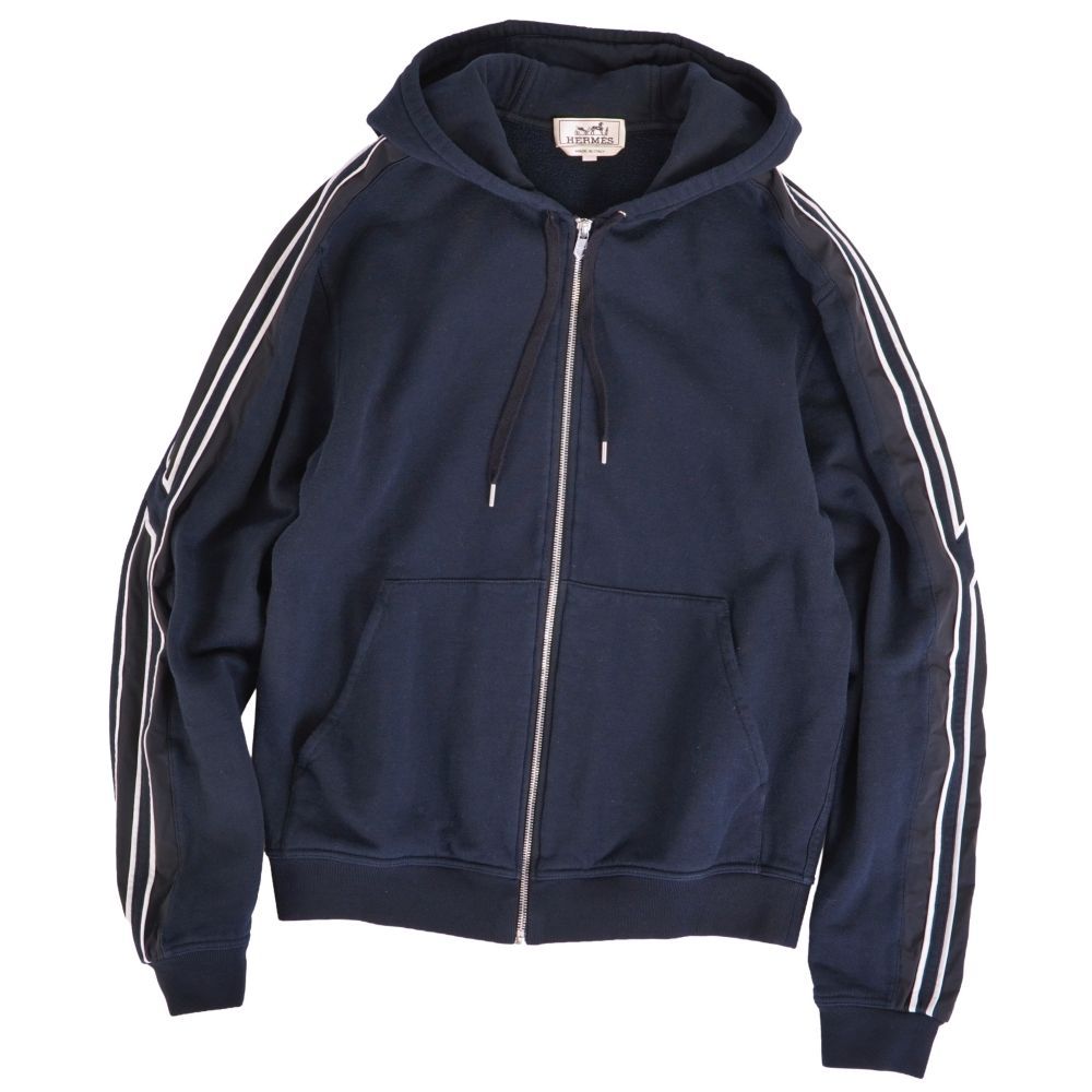 Hermes Hoodie Run Navy