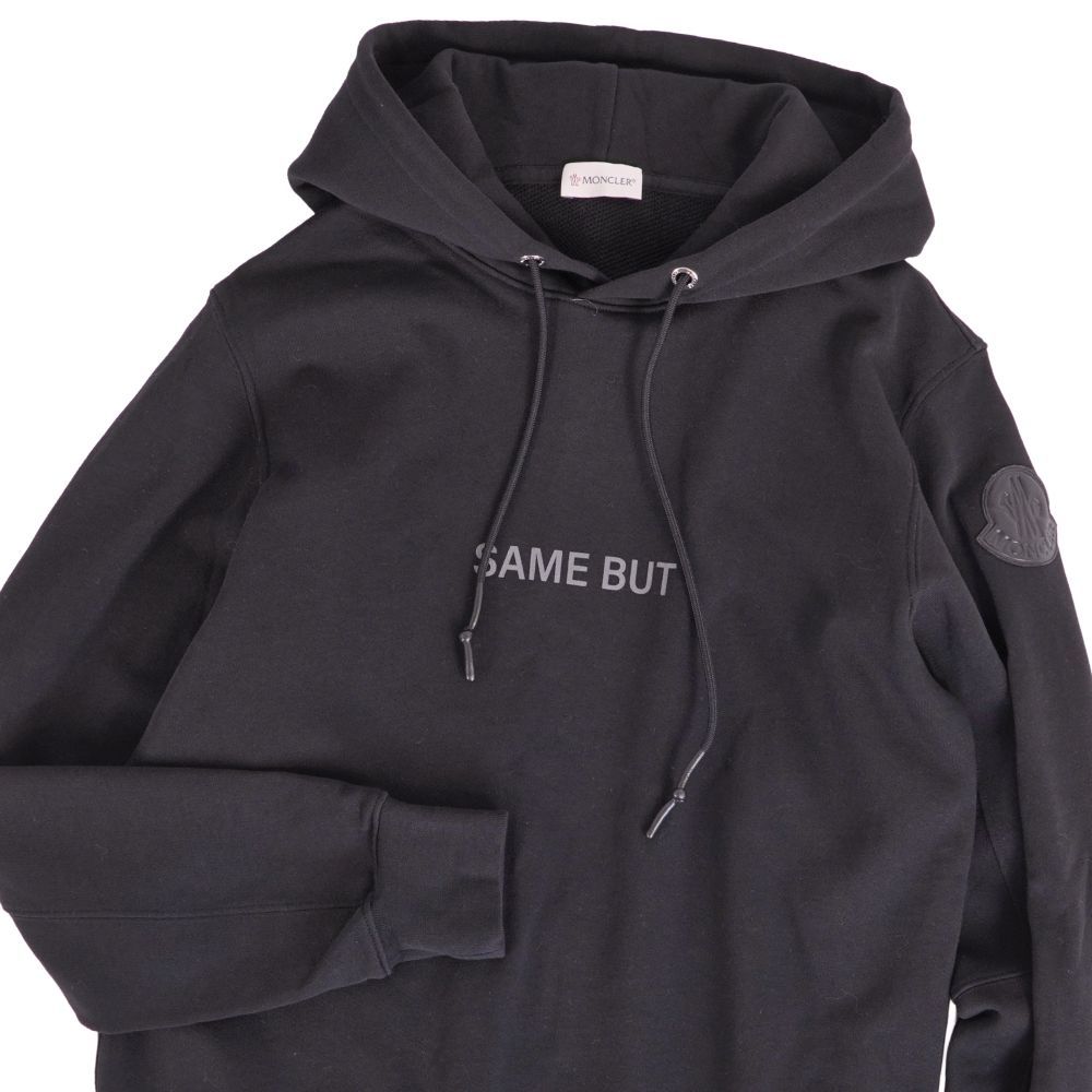 Moncler Hoodie Sweatshirt Black — view 2