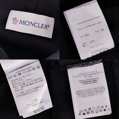 Moncler Hoodie Sweatshirt Black — view 5