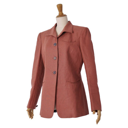 Hermes Vintage Jacket Logo Button Sleeve Zip — view 5