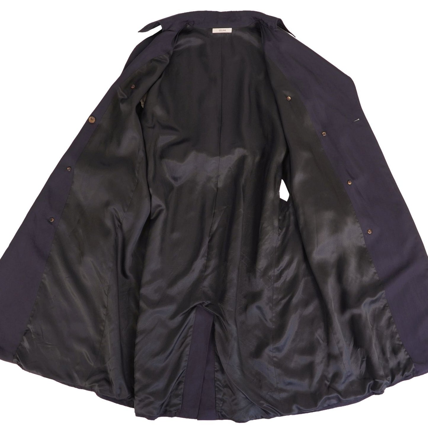Celine Phoebe Philo Era Coat Trench Silk — view 7