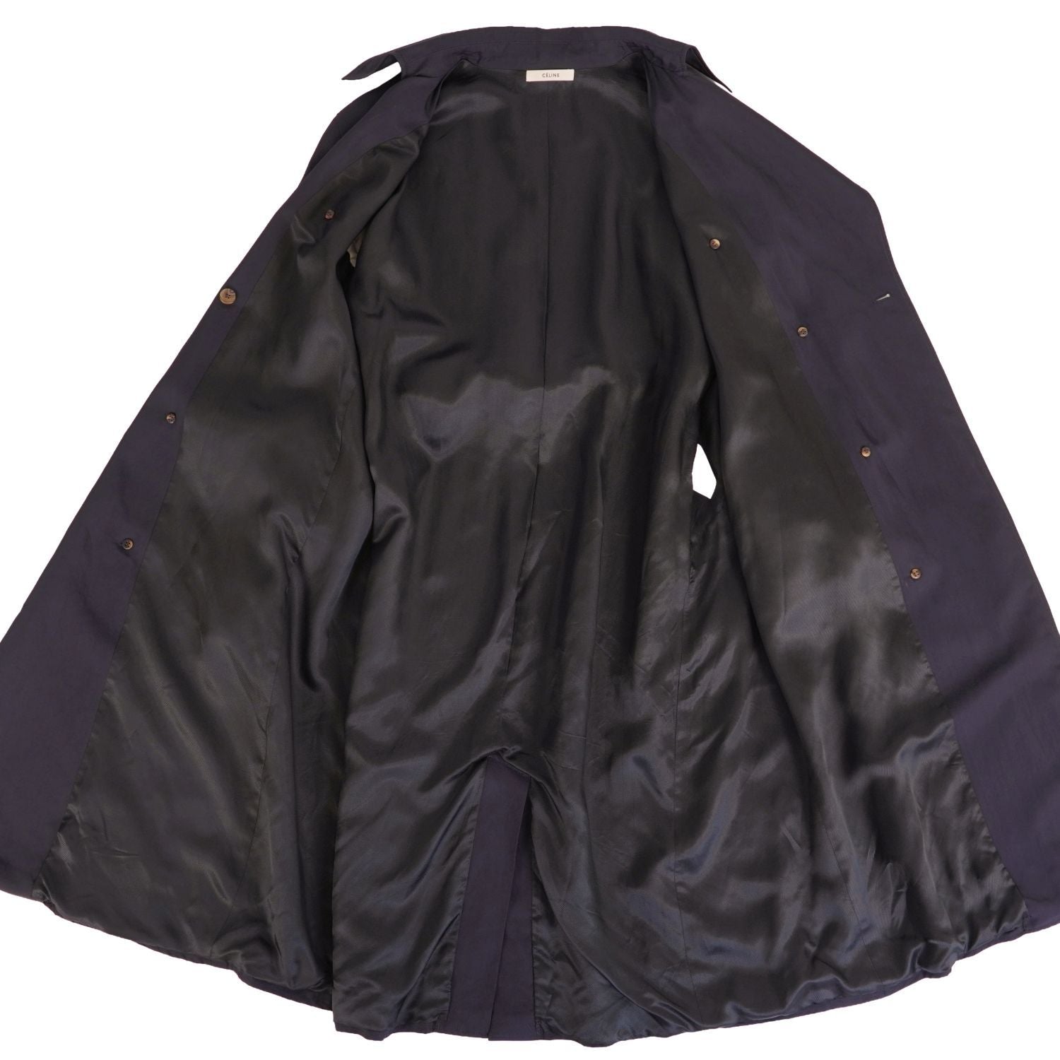 Celine Phoebe Philo Era Coat Trench Silk — view 7