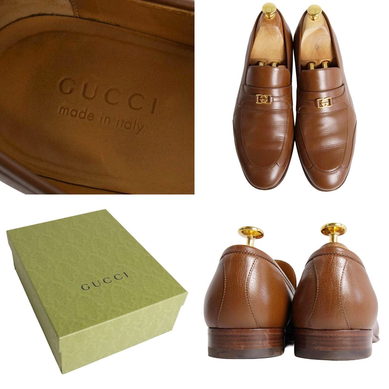 Gucci Loafers Moccasins Business Shoes Leather — view 9