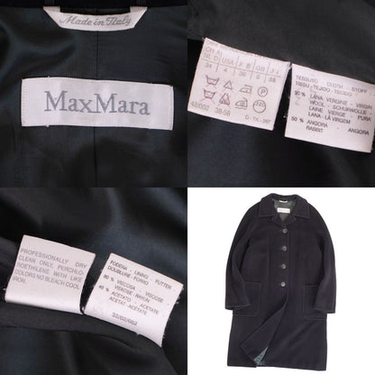 Max Mara White Tag Coat Long Wool — view 9