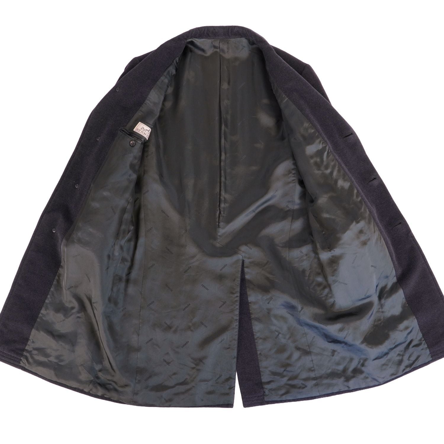 Hermes Vintage Coat Chesterfield Long — view 5