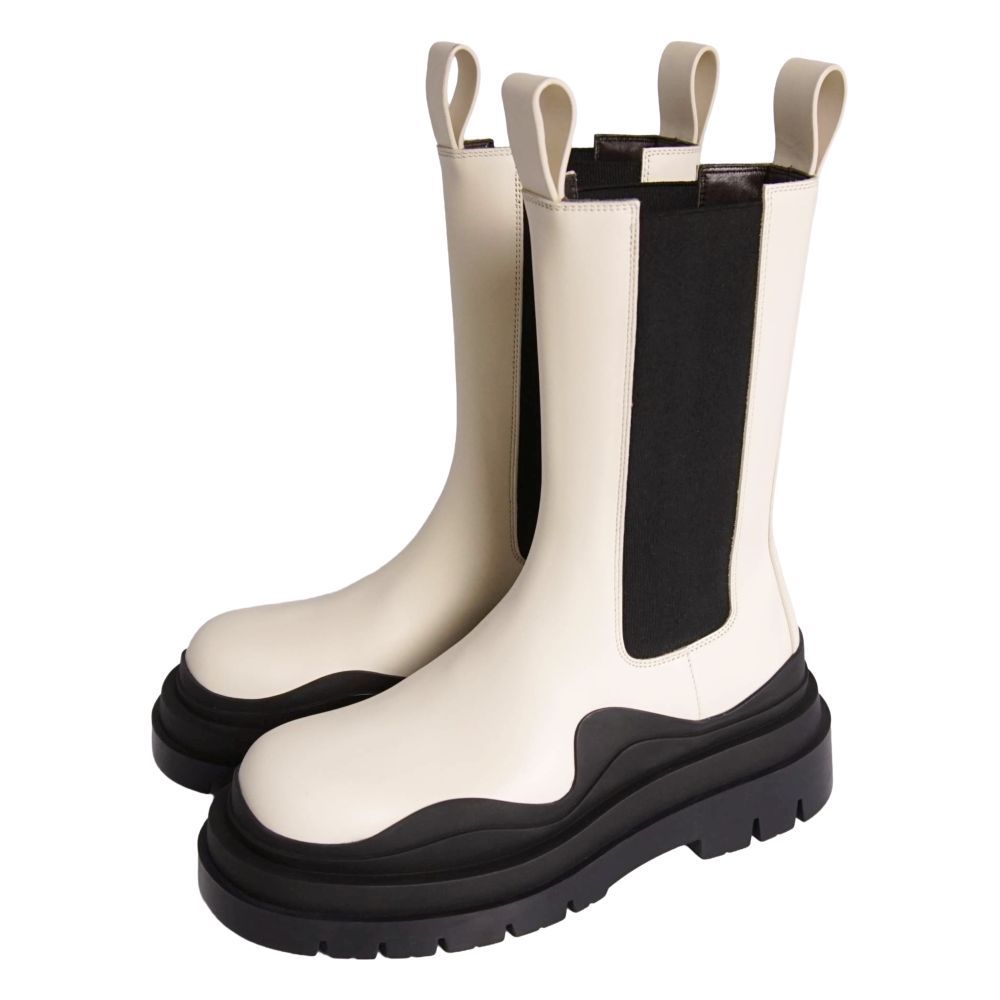 Bottega Veneta Tire Boots Side Gore — view 2
