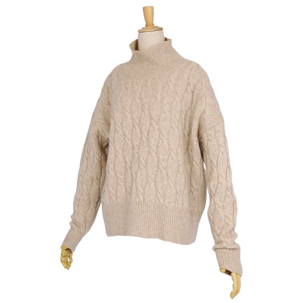 Max Mara Studio Knit High Neck Seta Sweater — view 4