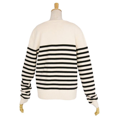 Saint Laurent Paris Knit Seta Sweater — view 5