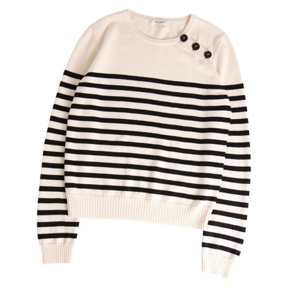 Saint Laurent Paris Knit Seta Sweater