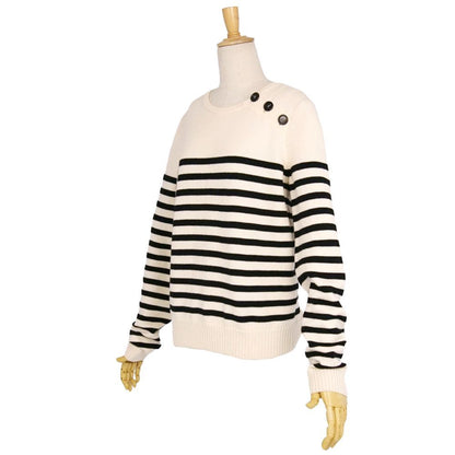 Saint Laurent Paris Knit Seta Sweater — view 4