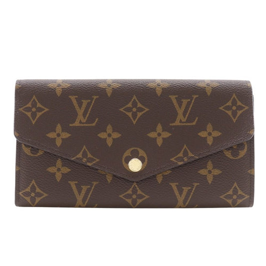 Louis Vuitton Portefeuille Sarah Monogram Canvas Brown Wallet