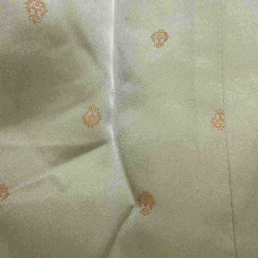 Loro Piana Terre Jacket Top Silk Yellow Long Sleeve Two Buttons PP — view 7