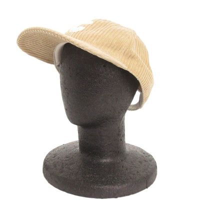 Celine Corduroy Initial Baseball Cap Cotton Beige Hat — view 6