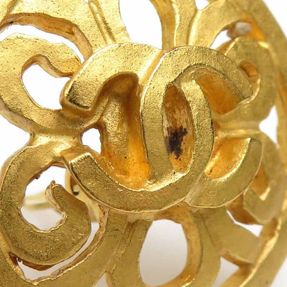 Chanel Earrings Vintee Gold — view 8