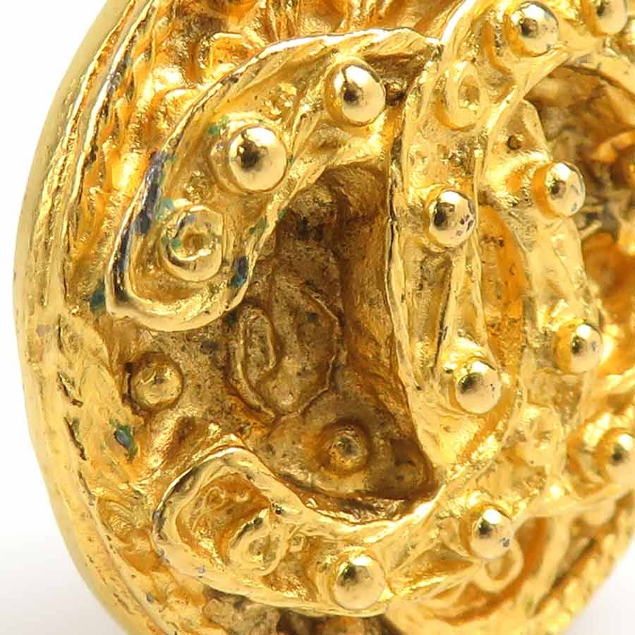 Chanel Earrings Vintee Gold — view 8