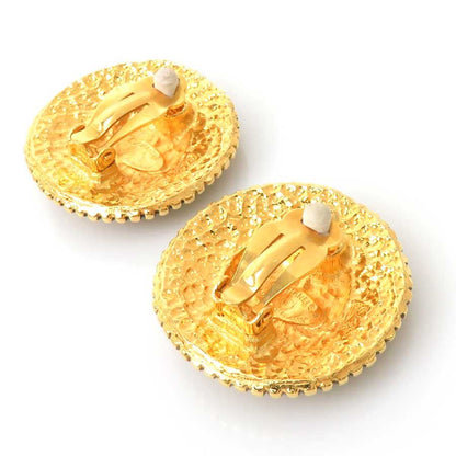 Chanel Earrings Vintee Gold — view 6