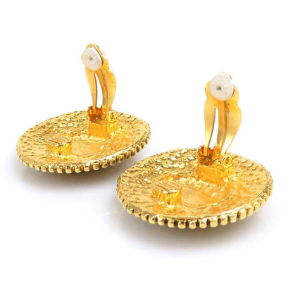 Chanel Earrings Vintee Gold — view 5