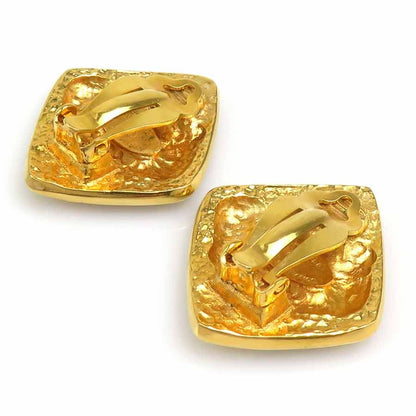 Chanel Earrings Vintee Gold — view 7